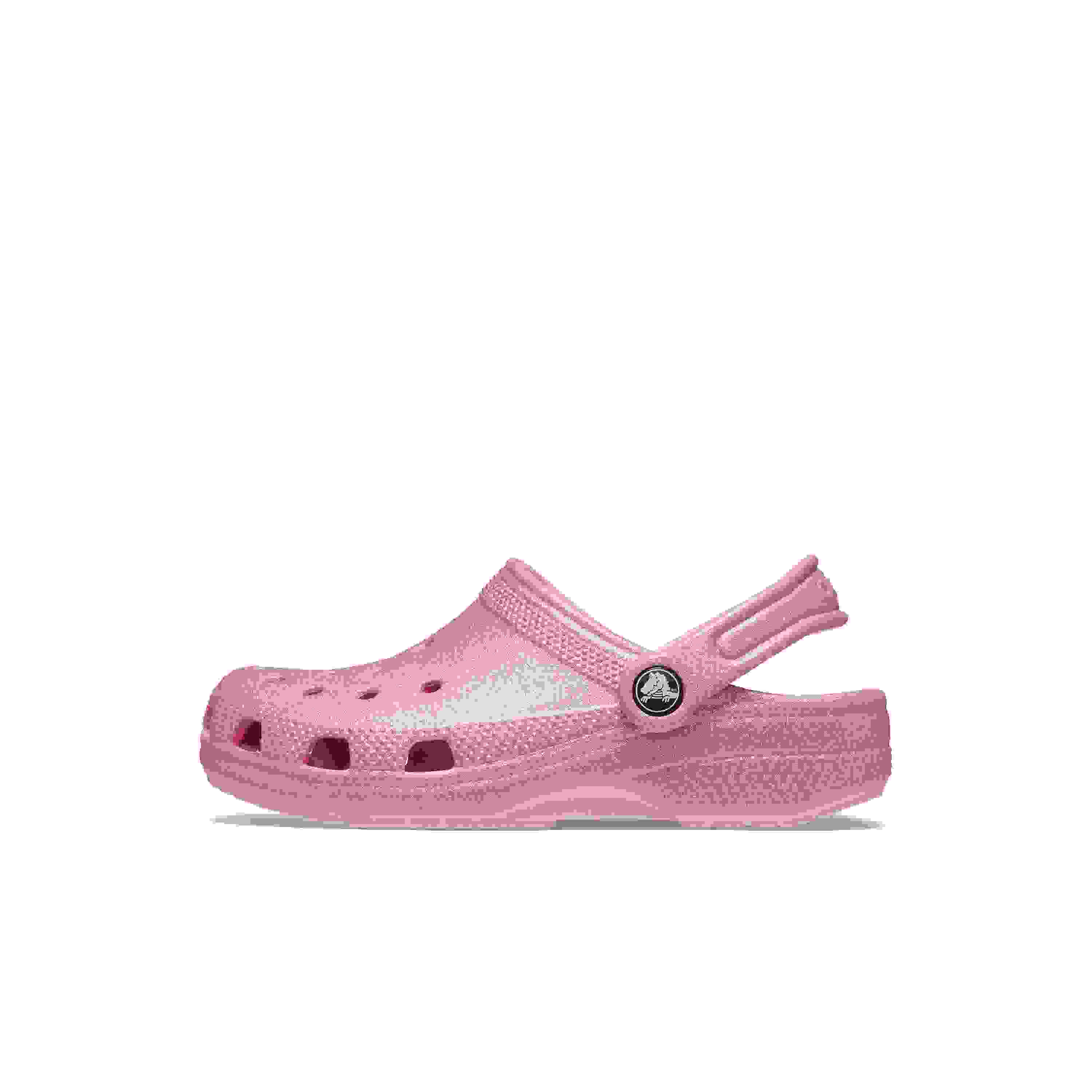 Crocs Classic Toddler Girls' "Pink Glitter" Clog